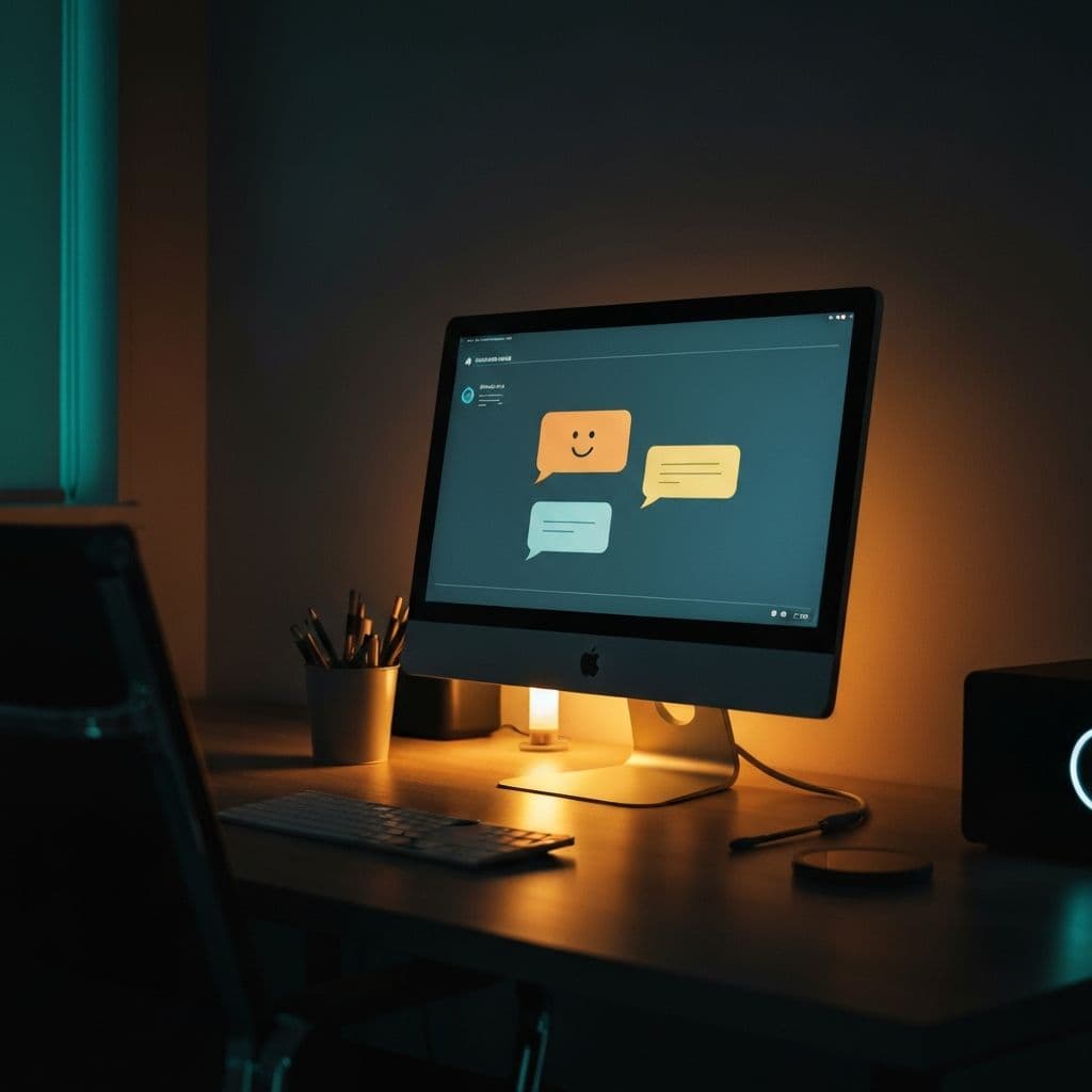 An AI chat interface representing HARRi, a humanized AI manager
